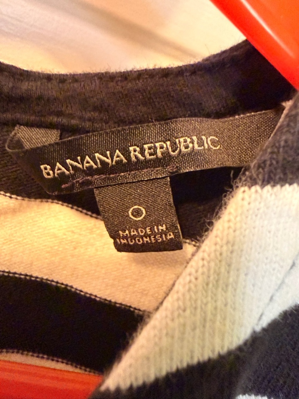 Banana Republic Black and White Striped Tank Top - Picture 3 of 6
